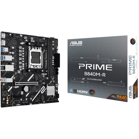 Asus prime b840m-r socket am5 moederbord (raid, gb-lan, sound, µatx)