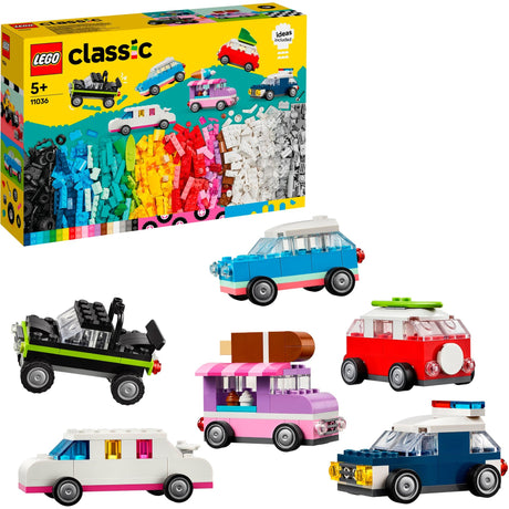 Klasyczne kreatywne pojazdy Lego - 11036
