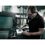 Wera 454 10 hf zestaw imperial 1 zestaw kluczy L z uchwytem T hex-plus (czarno-zielony, z funkcją przytrzymywania, kciuki, 10 sztuk)