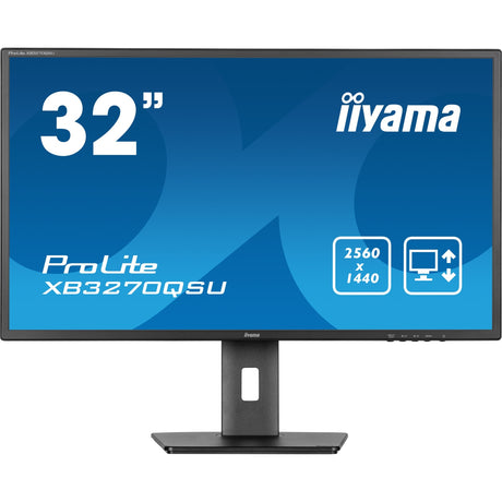 Monitor Iiyama prolite xb3270qsu-b1 31.5 (czarny, HDMI, display port, 3x USB-A, USB-B)