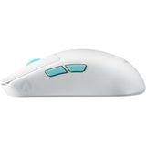 Mysz do gier Asus rog harpe ace aim lab Edition (biała, 100–36 000 dpi, USB 2.0, 2,4 GHz, Bluetooth, diody LED RGB)