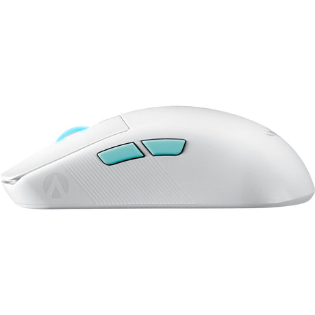 Mysz do gier Asus rog harpe ace aim lab Edition (biała, 100–36 000 dpi, USB 2.0, 2,4 GHz, Bluetooth, diody LED RGB)