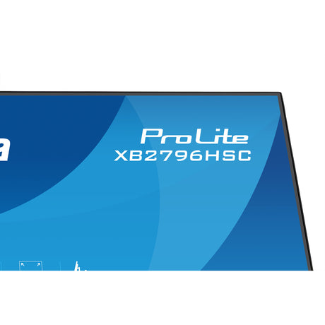 Monitor Iiyama prolite xb2796hsc-b1 27 (czarny (matowy), 144 Hz, HDMI, USB-C, audio)