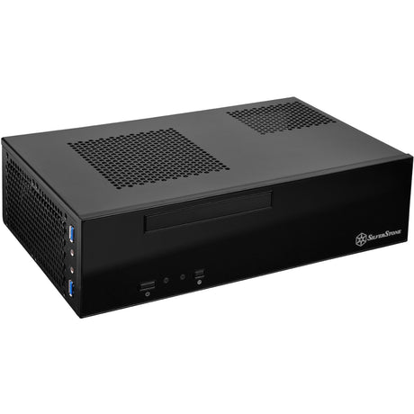 Obudowa HTC Silverstone sst-ml09b (czarna | 2x usb-a)