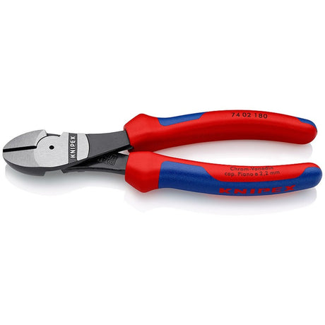 Szczypce tnące boczne Knipex 74 02 180 polerowane komfortowe 180mm