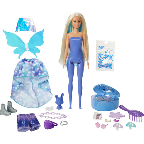 Barbie ujawnia kolory - lalka wróżka w stylu fantasy