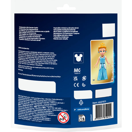 Lego Disney Princess - Kopciuszek Mini Ogród Zabawka konstrukcyjna zamku (30695)
