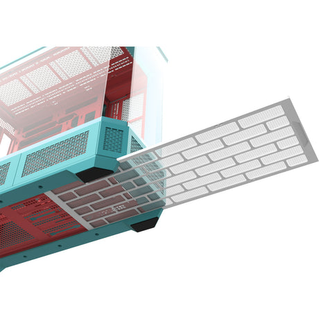 Obudowa Thermaltake View 600 tg miętowa truskawka typu big tower (miętowa jagoda | 2x USB-A | 1x USB-C | szkło hartowane)