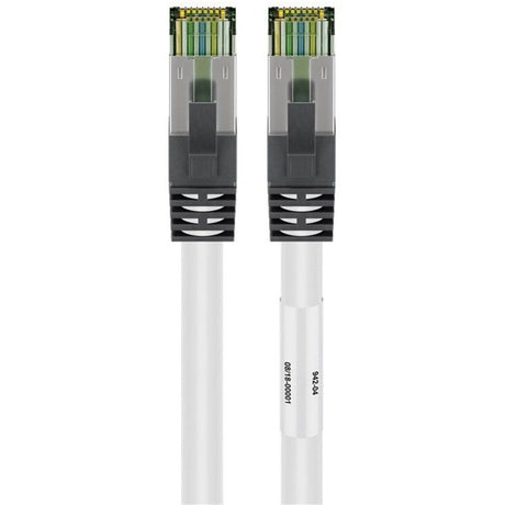 Kabel sieciowy Goobay kat. 8.1 s ftp (biały, 2 metry)
