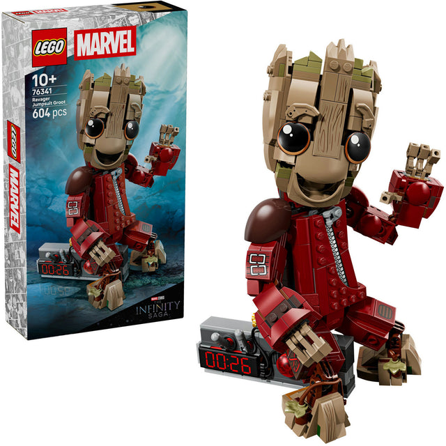Lego Marvel Large in Ravager — zabawka superbohatera do zbudowania dla dzieci — 76341