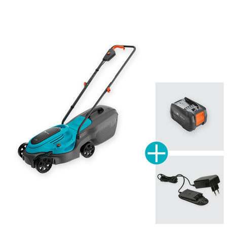 Kosiarka Gardena easymax 32 18v p4a zestaw 4.0