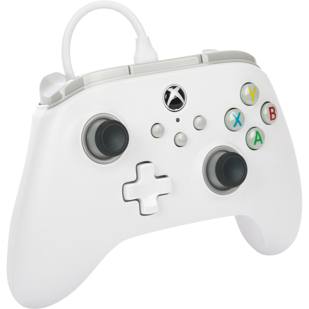 Powera xbox wired controller white (wit, xbox series x|s, xbox one, windows)