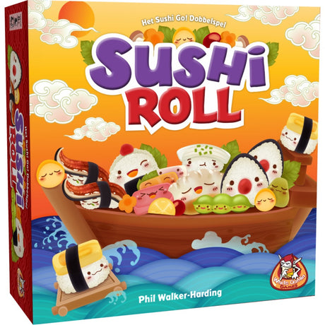 Gra w kości z białym goblinem, sushi roll (holenderski, 2–5 graczy, 20 minut, od 8 lat)