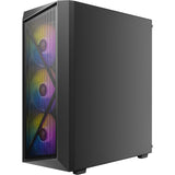 Obudowa midi tower Antec ax67 argb (czarna | 3x usb-a | szkło hartowane)