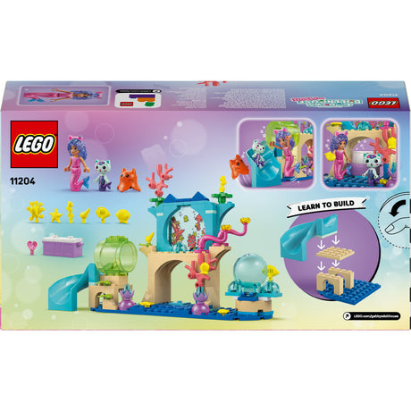 Lego Domek dla lalek Gabby - Przygoda w akwarium Syrenki Gabby (11204)