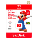 Karta pamięci Sandisk Nintendo Switch 2 Mircosd Express Card 256 GB