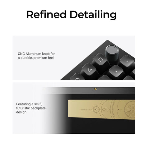 Keychron q5 ultra-m3 8k bezprzewodowa, niestandardowa klawiatura mechaniczna (biała, układ amerykański (qwerty), jedwabny pom banan, 96%, rgb, hot swap, 8k, 2,4 ghz | bluetooth 5.2 | usb-c)