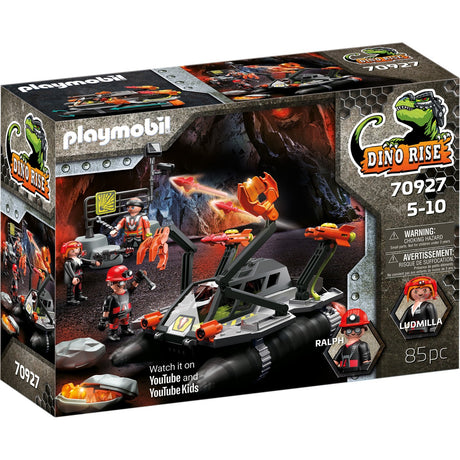 Playmobil Dino Rise - Comet Corp. zabawki budowlane wiertarki wyburzeniowe (70927)