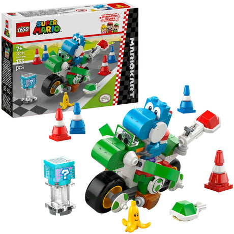 Lego Super Mario - Mario Kart - Zabawka konstrukcyjna Yoshi-crosser (72031)