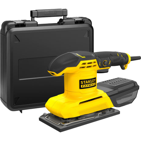 Szlifierka oscylacyjna Stanley Fatmax 280w 1 3 arkusze (żółto-czarna)