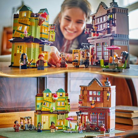 Zestaw Lego Harry Potter Bandaże w sprayu Pałac Quidditcha i lodziarnia - 76452