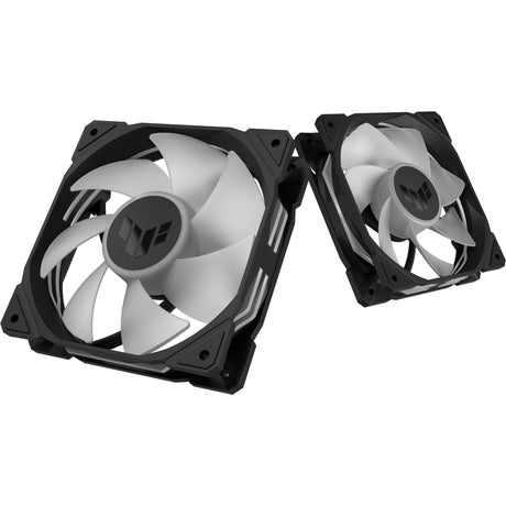 Wentylatory do obudowy Asus tuf gaming tr120 argb (czarne, 3 sztuki, 120 x 120 x 25 mm)