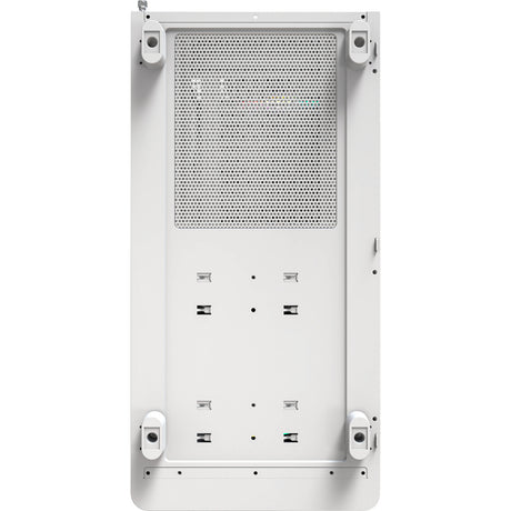 Drewniana obudowa midi tower Montech xr (biała | 1x USB-A | 1x USB-C | RGB | okno)
