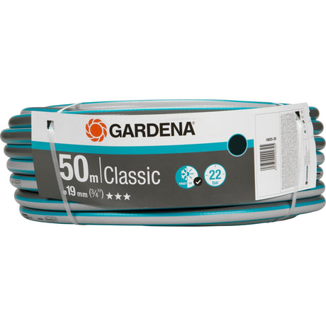Wąż Gardena Classic 19 mm (3 4 ) (szary turkus, 18025-20, 50 m)