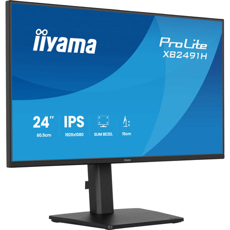 Monitor Iiyama prolite xb2491h-b1 23.8 (czarny, 120 hz, hdmi, display port)
