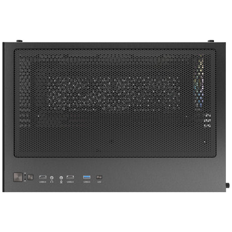Obudowa mini tower Antec cx600m argb (czarna | 3x usb-a | szkło hartowane)