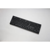 Ducky zero 6108 klasyczna czarna mechaniczna klawiatura do gier rgb (czarna, układ amerykański (qwerty), wiśniowy mx2a brązowy, 100%, diody rgb, double-shot pbt, hot swap, 2,4 ghz | bluetooth | usb-c)