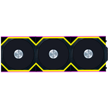 Bezprzewodowe wentylatory obudowy Lian Li Uni Fan SL120 RGB (czarne, 3 sztuki, 120 x 124,5 x 28 mm, PWM)