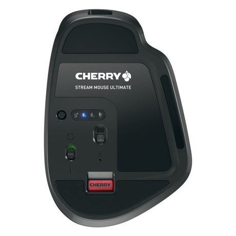 Zestaw komputerów stacjonarnych Cherry Stream Ultimate Wireless (czarny, układ amerykański (QWERTY), technologia nożycowa sx, 100%, 4000 dpi, białe diody LED, abs, Bluetooth USB 2,4 GHz)