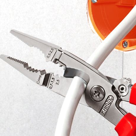 Szczypce do instalacji elektrycznych Knipex vde 1396200