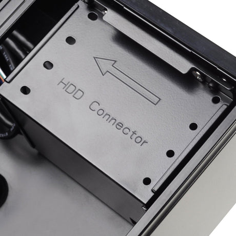 Obudowa HTC Silverstone milo ml05b (czarna | 2x usb-a)