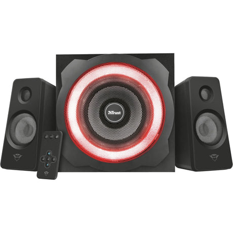 Trust GXT 629 Tytan Zestaw głośników 2.1 z podświetleniem RGB Głośnik do komputera (czarny)