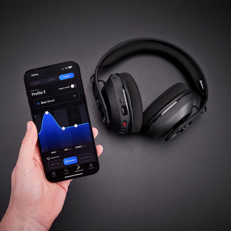 Nauszny zestaw słuchawkowy do gier Nacon rig 600 pro hs (czarny, playstation 5, playstation 4, Windows, Nintendo Switch, Android, iOS)
