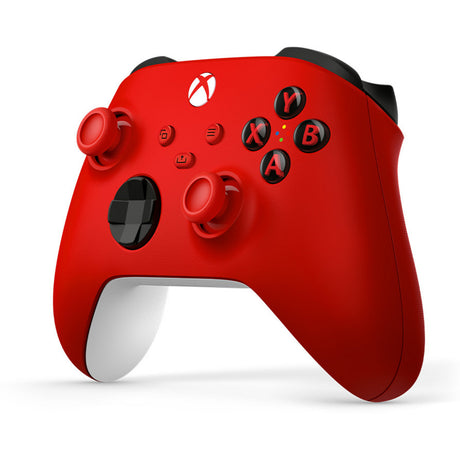 Kontroler bezprzewodowy Microsoft Xbox - pulsujący czerwony (czerwony, bluetooth)