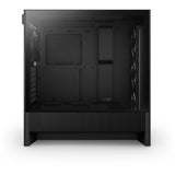 Obudowa midi tower Nzxt h5 flow rgb v2 (czarna | 1x usb-a | 1x usb-c | rgb | szkło hartowane)