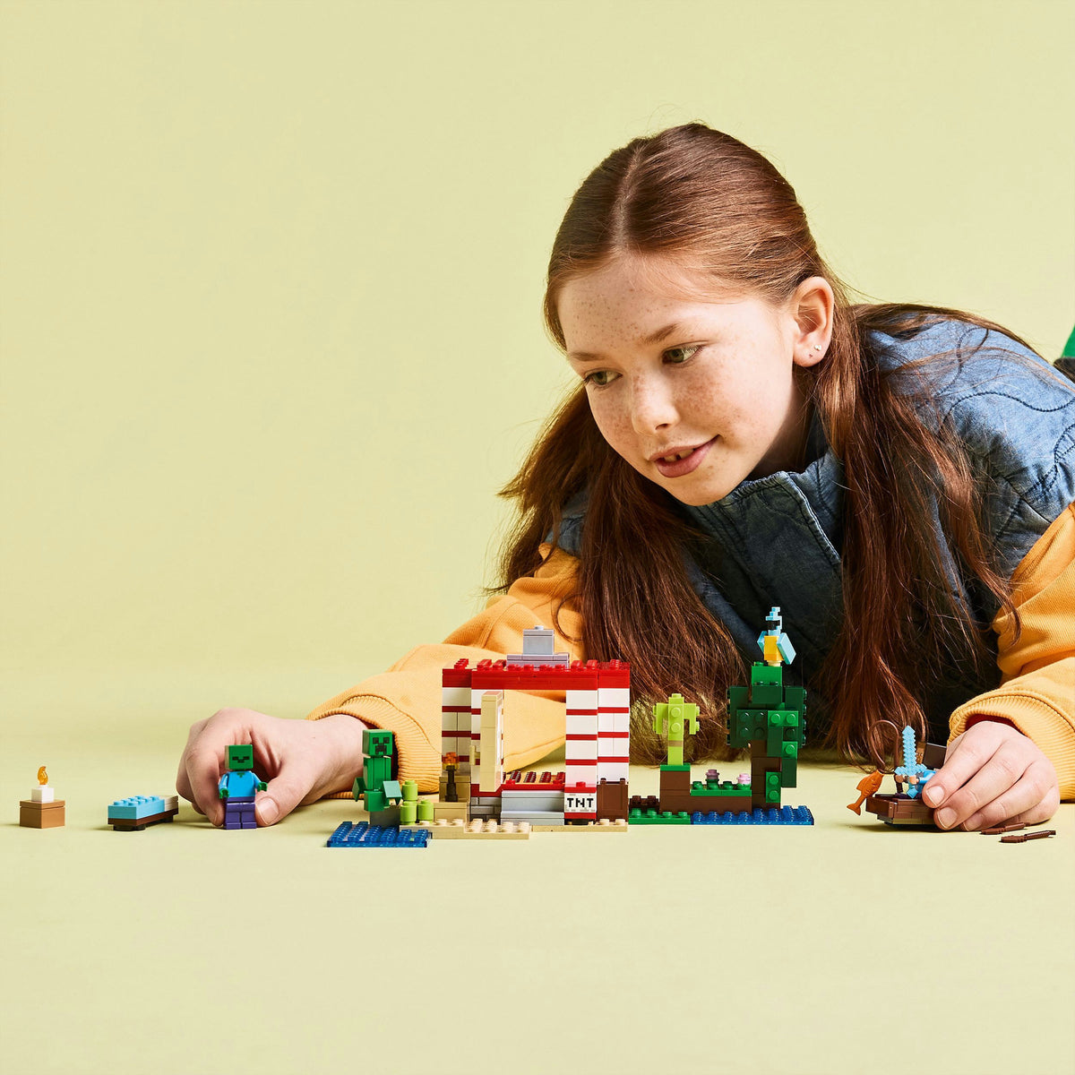 Lego® Minecraft® Dom w dżungli TNT, zestaw gier wideo – 21275