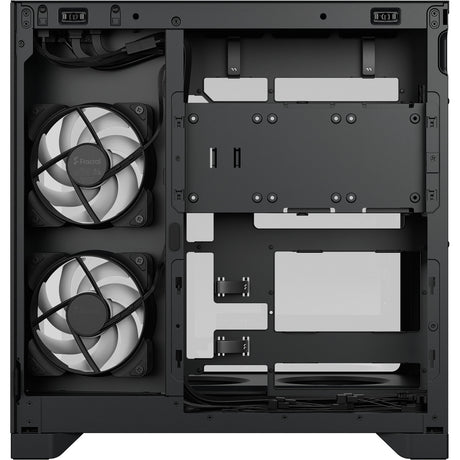 Obudowa Midi Tower Fractal Design Pop 2 Vision RGB (czarna | 1x USB-A | 1x USB-C | rgb | szkło hartowane)