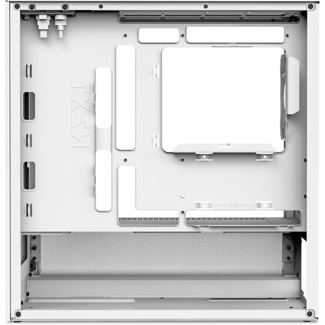 Obudowa midi tower Nzxt h3 flow (biała (matowa) | 1x USB-A | 1x USB-C | szkło hartowane)