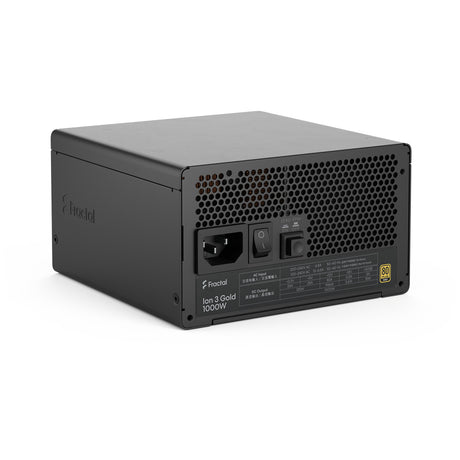 Zasilacz modułowy 1000 W Fractal Design ion gold 3 (czarny, 1x 12v-2x6, 3x pcie)