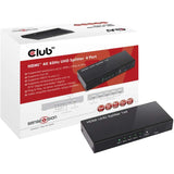 Rozdzielacz Club 3D HDMI 2.0 UHD 4-portowy rozdzielacz HDMI (czarny)
