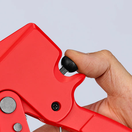 Obcinak do rur Knipex 9410185 (czerwony)