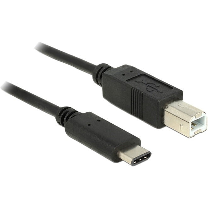 Delock Kabel USB-C 2.0 > USB-B (czarny, 1 metr)