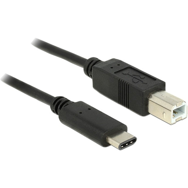 Delock Kabel USB-C 2.0 > USB-B (czarny, 1 metr)