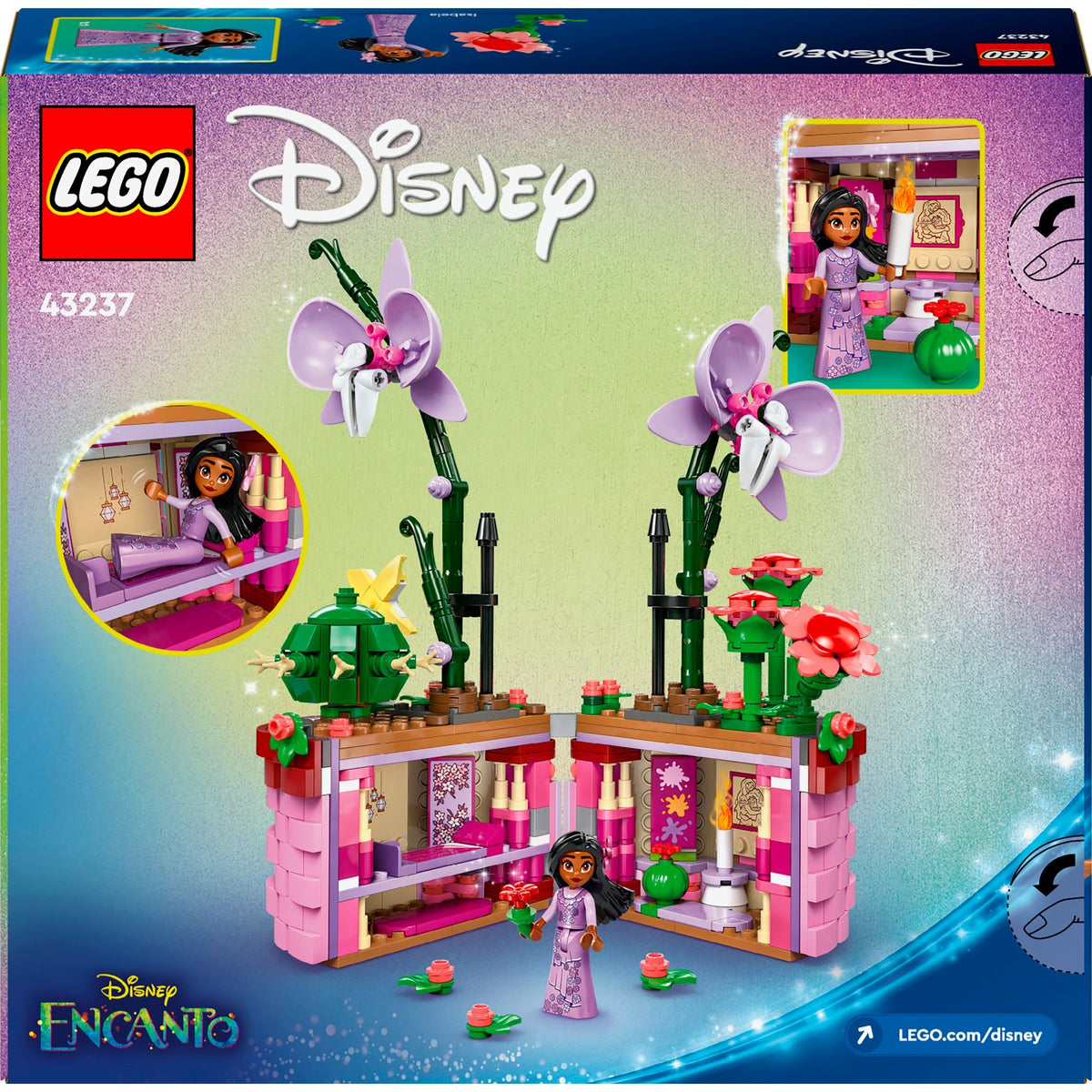 Lego Disney - zabawka konstrukcyjna doniczki Izabeli (43237)