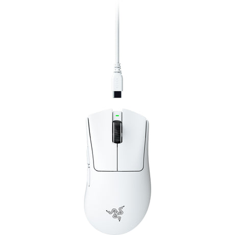 Mysz do gier Razer deathadder v4 pro (biała, do 45 000 dpi, 8000 hz)