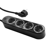 Listwa zasilająca Shelly gen4 (czarna, wifi, bluetooth, zigbee)